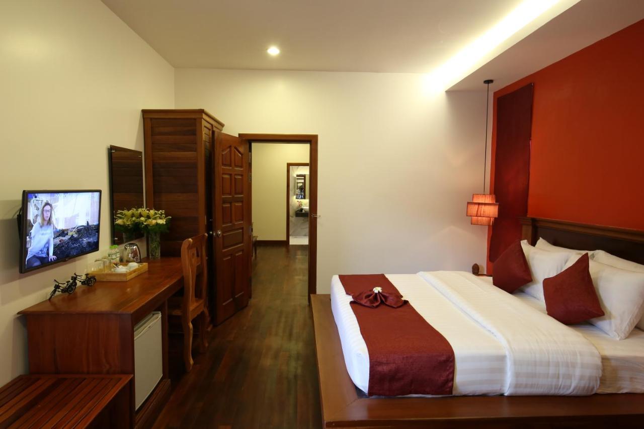 Holy Angkor Deluxe Hotel Siem Reap Exterior foto